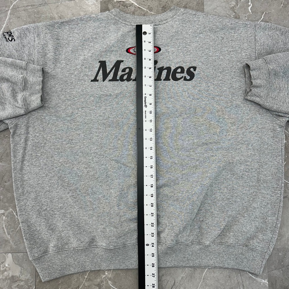 Vintage Ford Racing Sweatshirt Mens 3XL USMC Marines Timberland Crewneck Sweater - Picture 9 of 10
